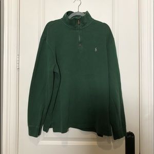 Polo zipper pullover.  Good pre-owned condition.